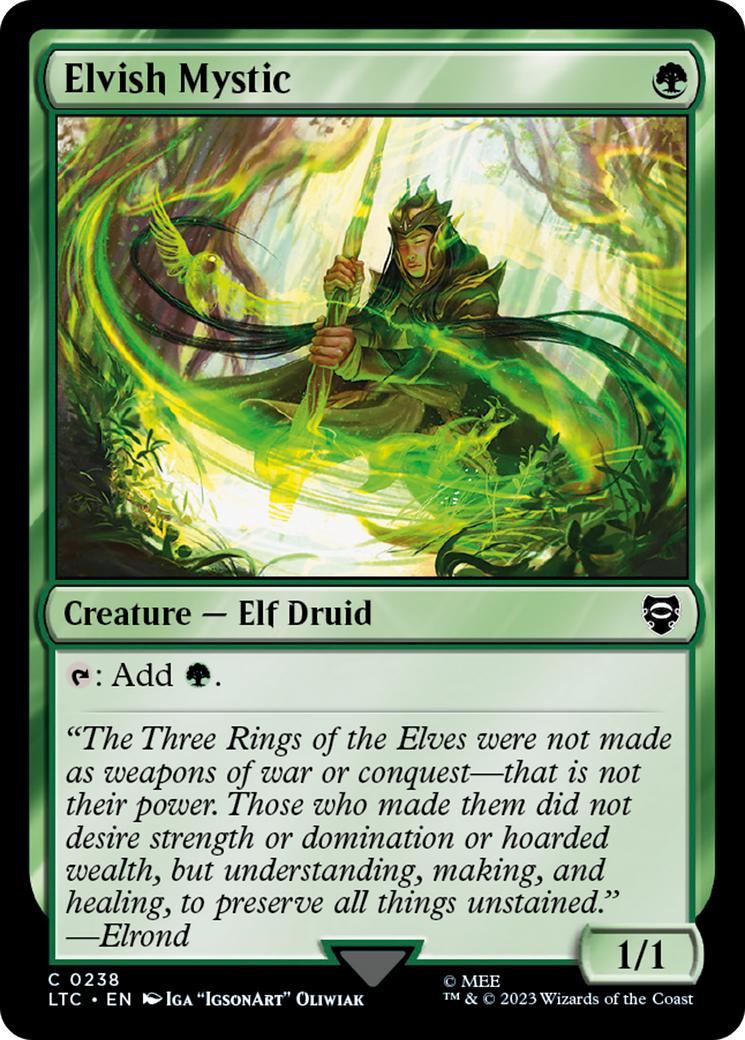 Elvish Mystic [The Lord of the Rings: Tales of Middle-Earth Commander] | Clutch Gaming