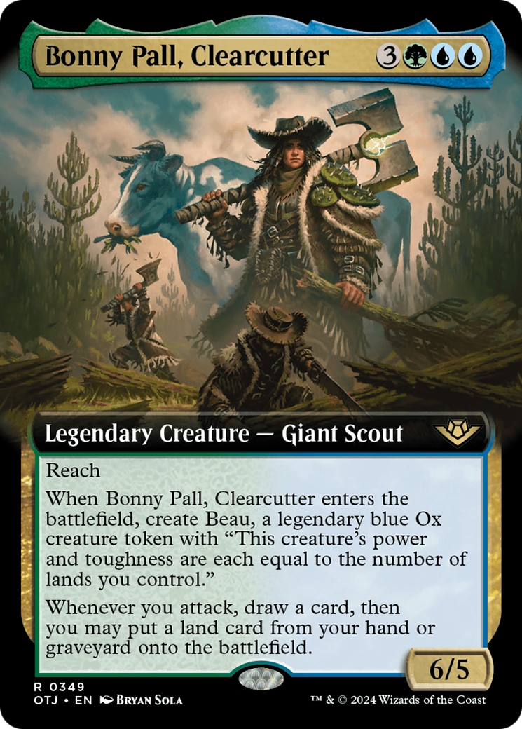 Bonny Pall, Clearcutter (Extended Art) [Outlaws of Thunder Junction] | Clutch Gaming