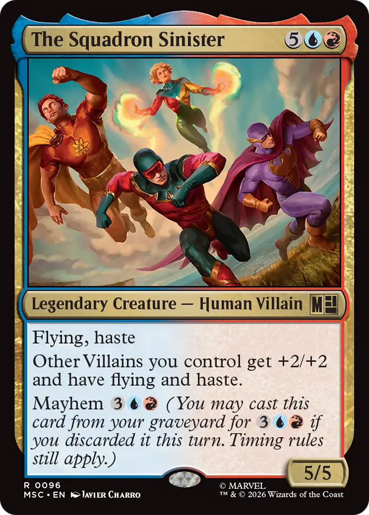 The Squadron Sinister [Marvel Super Heroes Commander] | Clutch Gaming