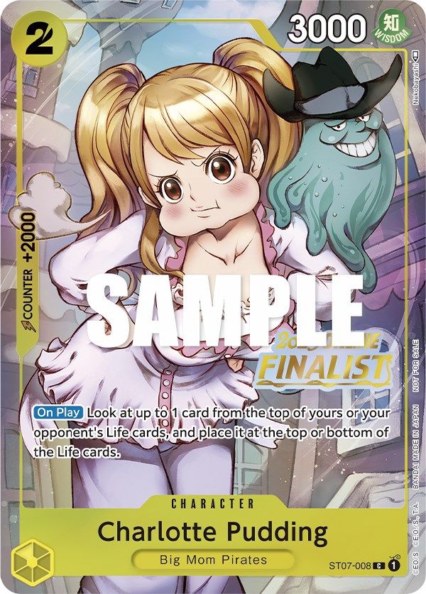 Charlotte Pudding (Online Regional 2023) [Finalist] [One Piece Promotion Cards] | Clutch Gaming