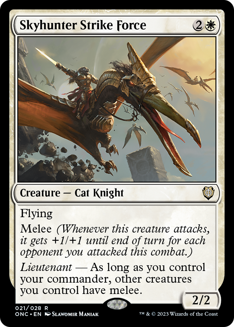 Skyhunter Strike Force [Phyrexia: All Will Be One Commander] | Clutch Gaming