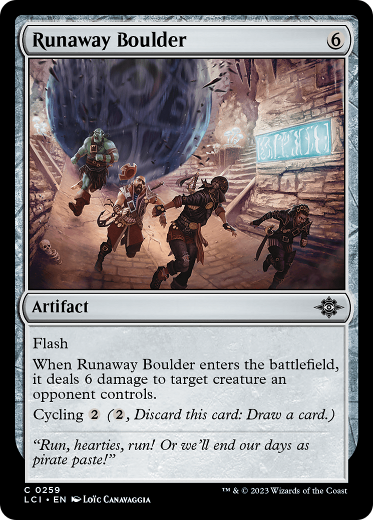 Runaway Boulder [The Lost Caverns of Ixalan] | Clutch Gaming