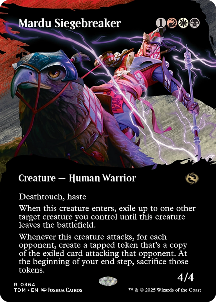 Mardu Siegebreaker (Borderless) [Tarkir: Dragonstorm] | Clutch Gaming