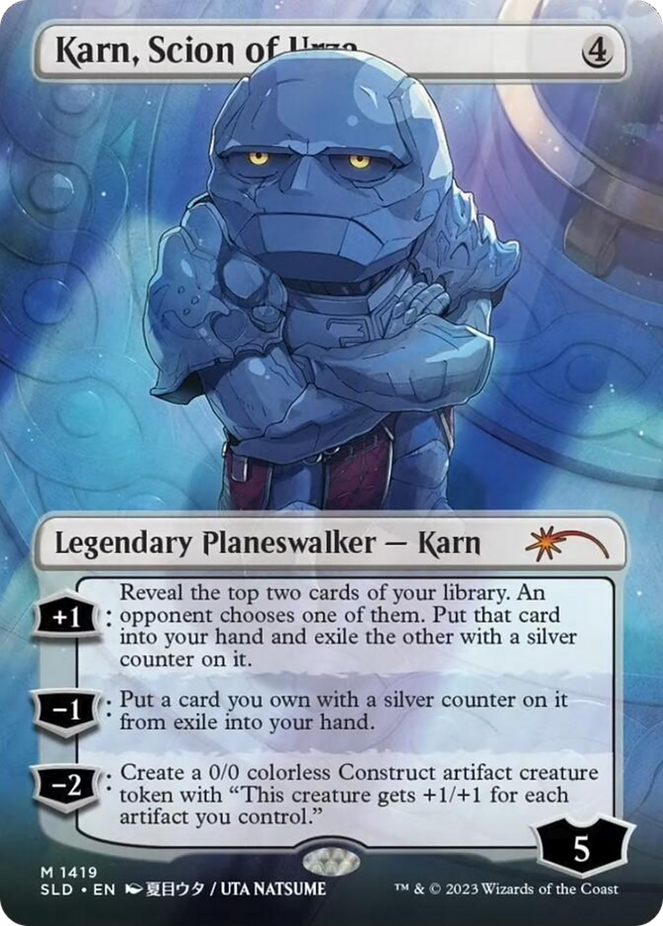 Karn, Scion of Urza (Rainbow Foil) [Secret Lair Drop Series] | Clutch Gaming