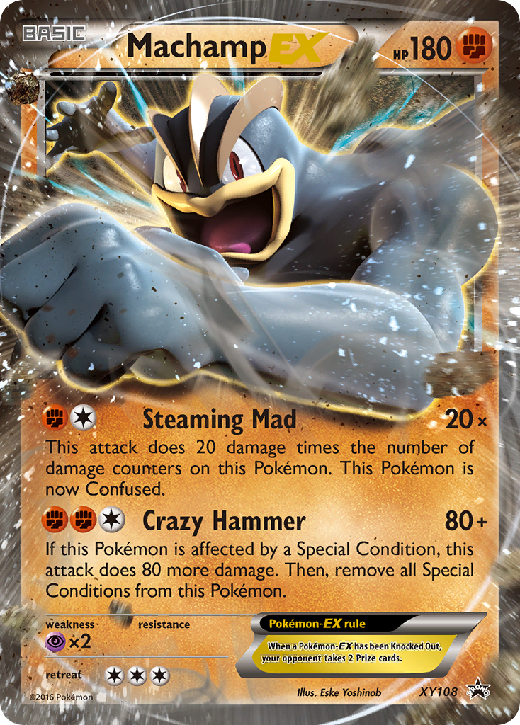 Machamp EX (XY108) [XY: Black Star Promos] | Clutch Gaming