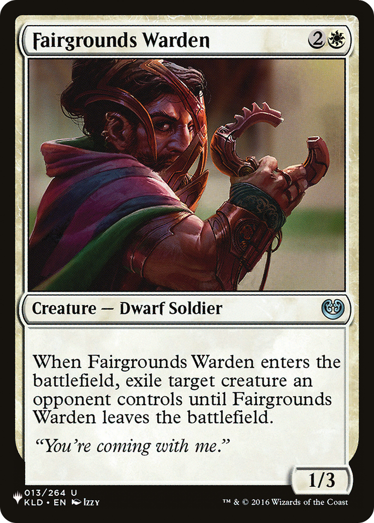 Fairgrounds Warden [The List Reprints] | Clutch Gaming