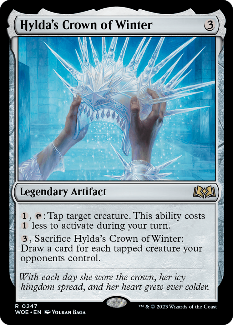 Hylda's Crown of Winter [Wilds of Eldraine] | Clutch Gaming