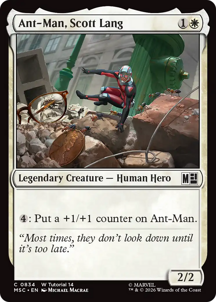 Ant-Man, Scott Lang [Marvel Super Heroes Commander] | Clutch Gaming