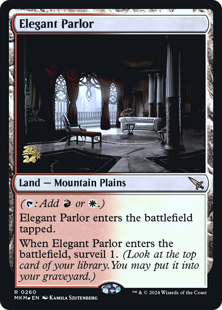 Elegant Parlor [Murders at Karlov Manor Prerelease Promos] | Clutch Gaming