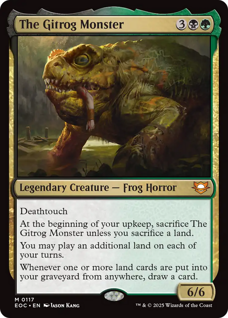 The Gitrog Monster [Edge of Eternities Commander] | Clutch Gaming