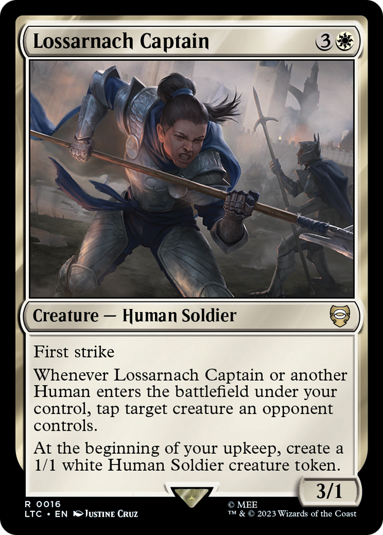 Lossarnach Captain [The Lord of the Rings: Tales of Middle-Earth Commander] | Clutch Gaming