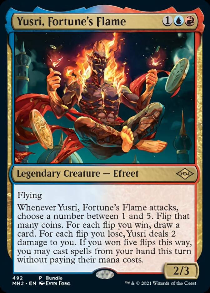 Yusri, Fortune's Flame (Bundle) [Modern Horizons 2] | Clutch Gaming