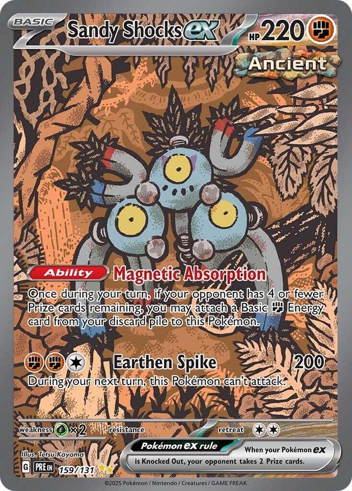 Sandy Shocks ex (159/131) [Scarlet & Violet: Prismatic Evolutions] | Clutch Gaming
