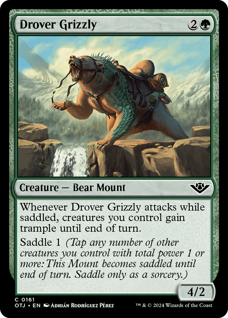 Drover Grizzly [Outlaws of Thunder Junction] | Clutch Gaming