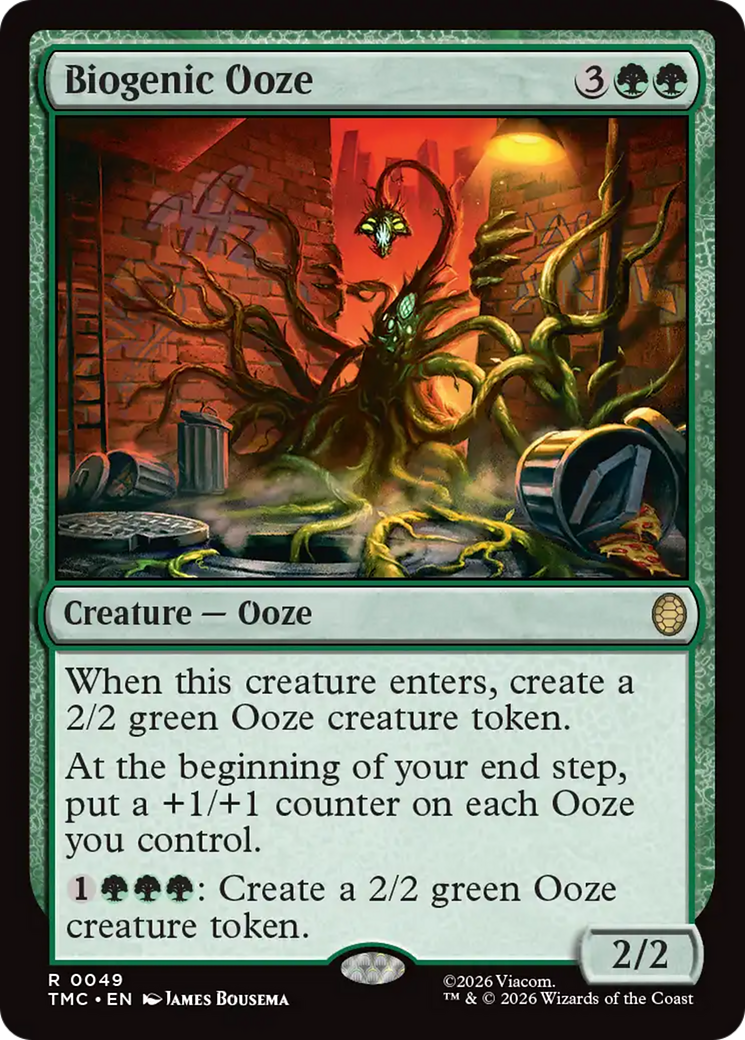 Biogenic Ooze [Teenage Mutant Ninja Turtles Commander] | Clutch Gaming