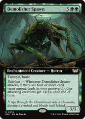 Demolisher Spawn (Extended Art) [Duskmourn: House of Horror Commander] | Clutch Gaming