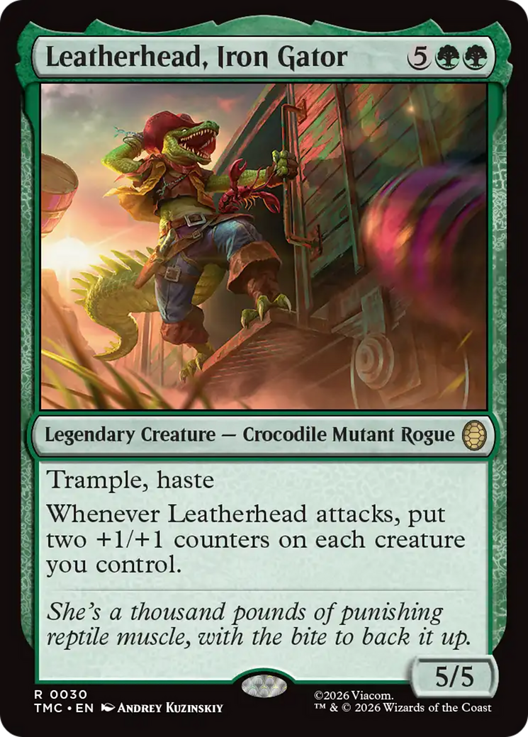 Leatherhead, Iron Gator [Teenage Mutant Ninja Turtles Commander] | Clutch Gaming