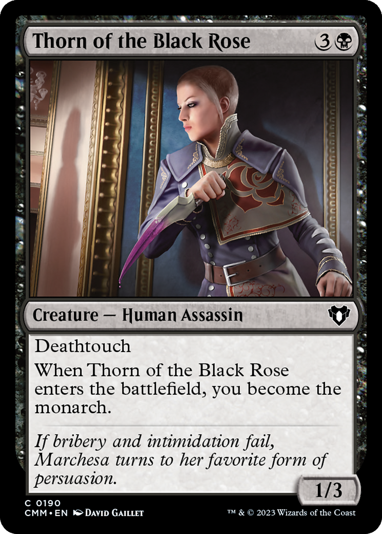 Thorn of the Black Rose [Commander Masters] | Clutch Gaming