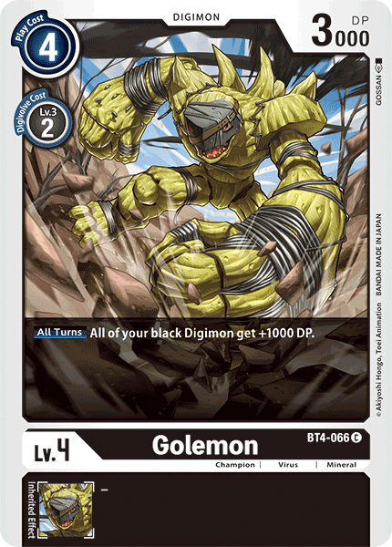 Golemon [BT4-066] [Great Legend] | Clutch Gaming