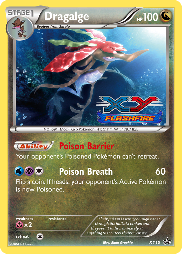 Dragalge (XY10) [XY: Black Star Promos] | Clutch Gaming