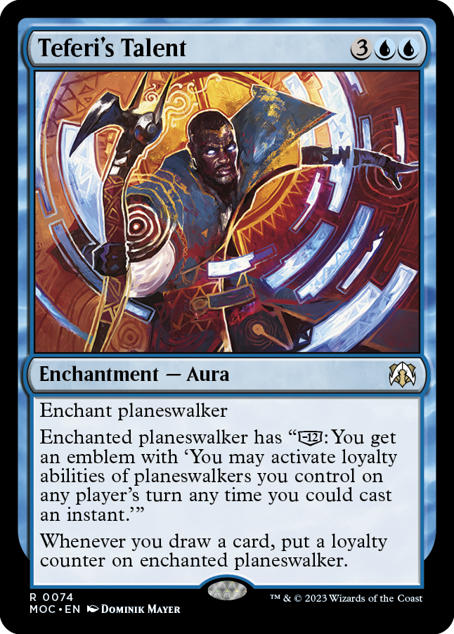 Teferi's Talent [March of the Machine Commander] | Clutch Gaming