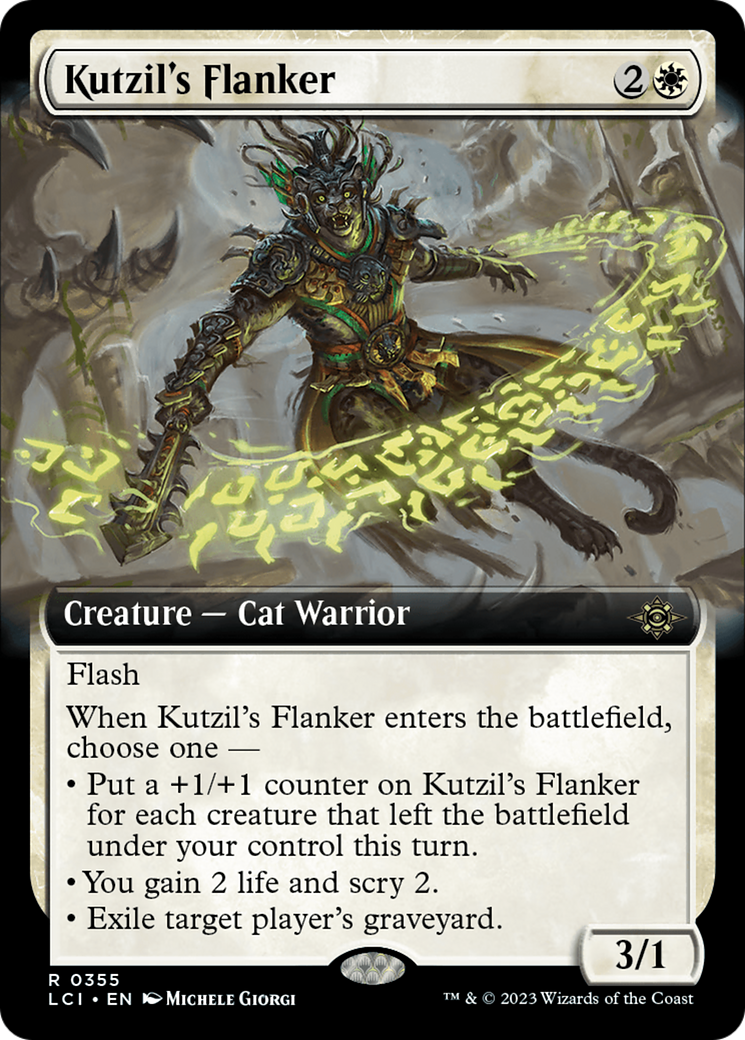 Kutzil's Flanker (Extended Art) [The Lost Caverns of Ixalan] | Clutch Gaming