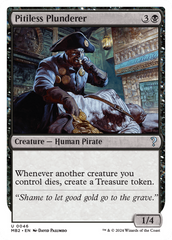 Pitiless Plunderer (White Border) [Mystery Booster 2] | Clutch Gaming