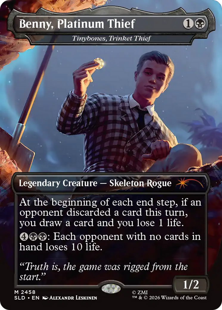 Benny, Platinum Thief - Tinybones, Trinket Thief [Secret Lair Drop Series] | Clutch Gaming