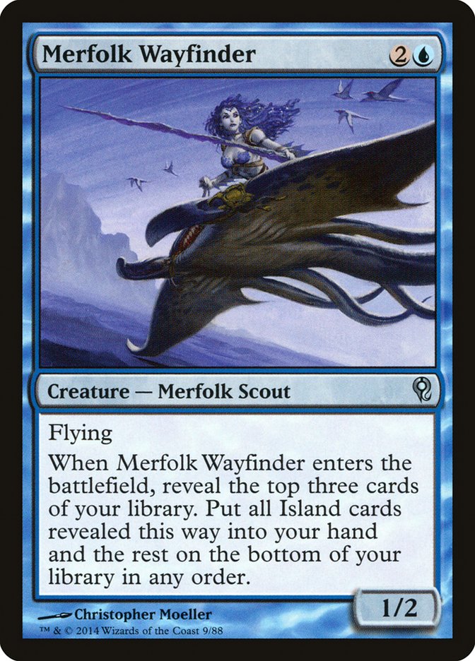 Merfolk Wayfinder [Duel Decks: Jace vs. Vraska] | Clutch Gaming