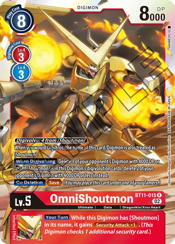 OmniShoutmon [BT11-015] [Dimensional Phase] | Clutch Gaming