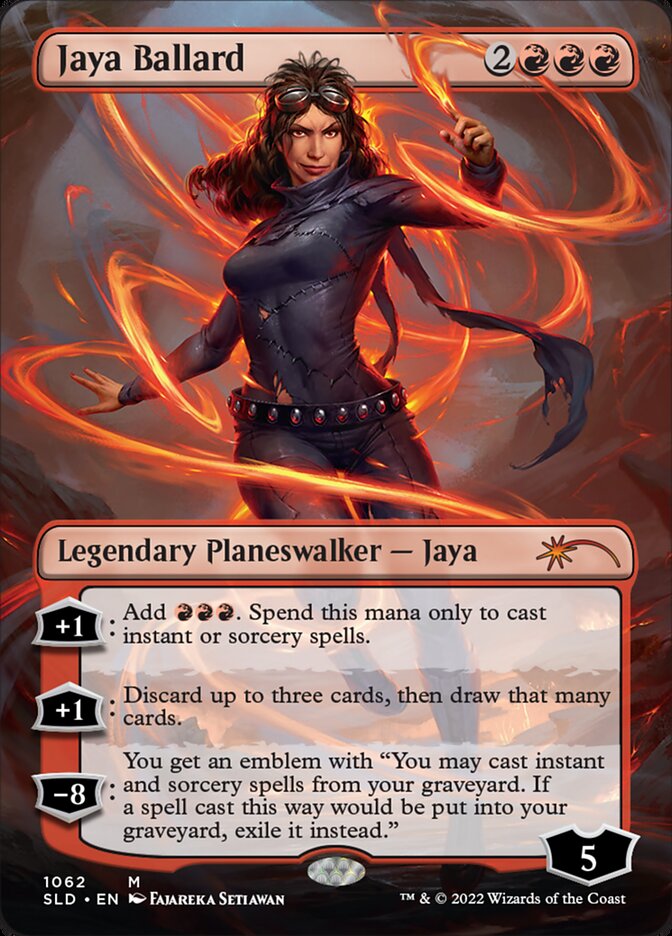 Jaya Ballard (Borderless) [Secret Lair Drop Series] | Clutch Gaming