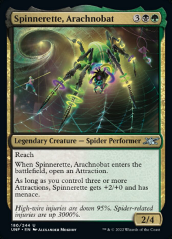 Spinnerette, Arachnobat [Unfinity] | Clutch Gaming