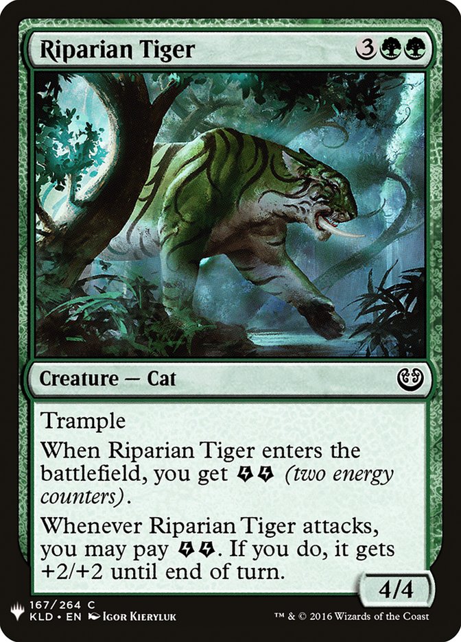 Riparian Tiger [Mystery Booster] | Clutch Gaming