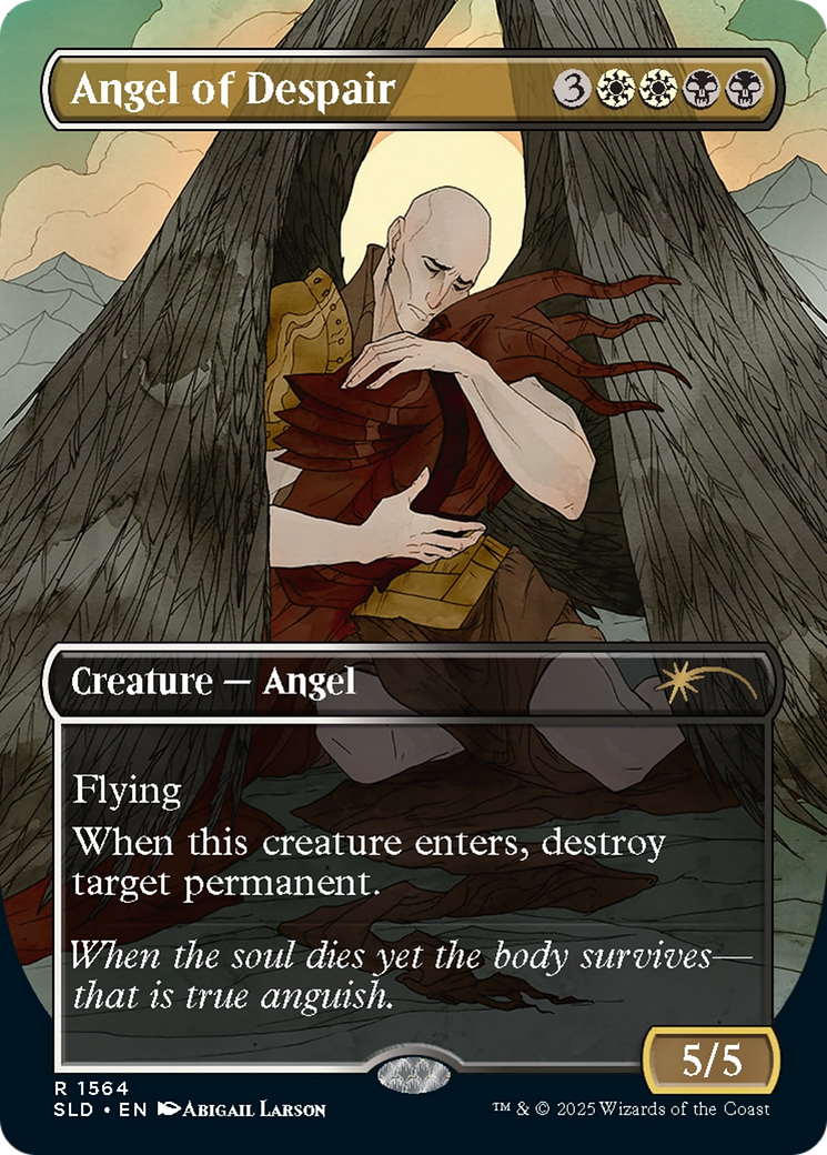 Angel of Despair (Rainbow Foil) [Secret Lair Drop Series] | Clutch Gaming