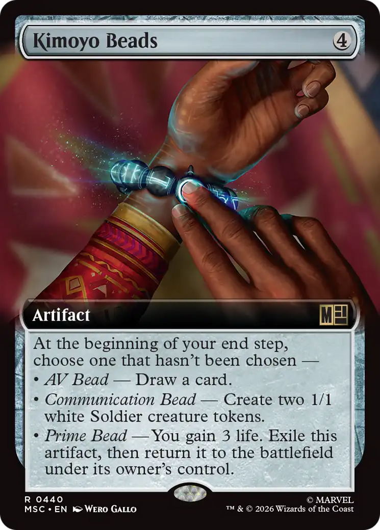Kimoyo Beads (Extended Art) [Marvel Super Heroes Commander] | Clutch Gaming