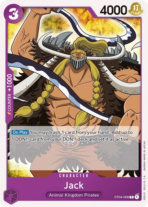 Jack [Starter Deck: Animal Kingdom Pirates] | Clutch Gaming