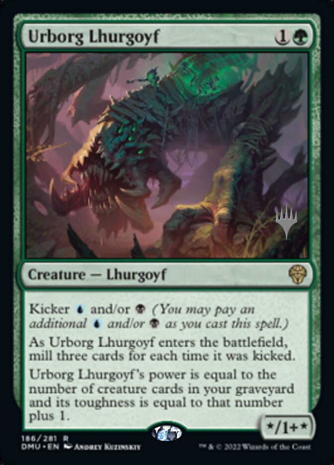 Urborg Lhurgoyf (Promo Pack) [Dominaria United Promos] | Clutch Gaming