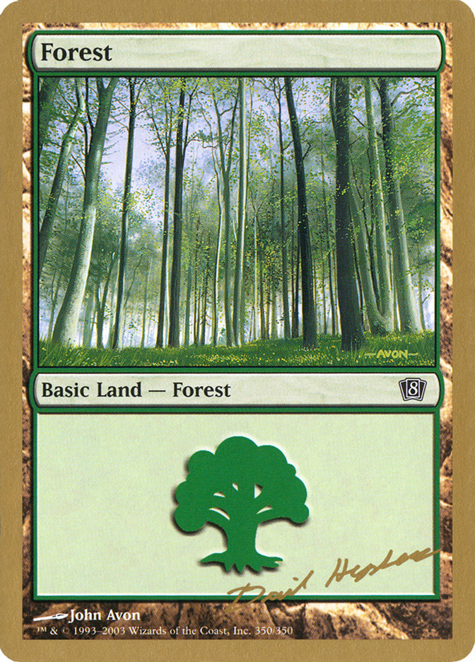 Forest (dh350) (Dave Humpherys) [World Championship Decks 2003] | Clutch Gaming