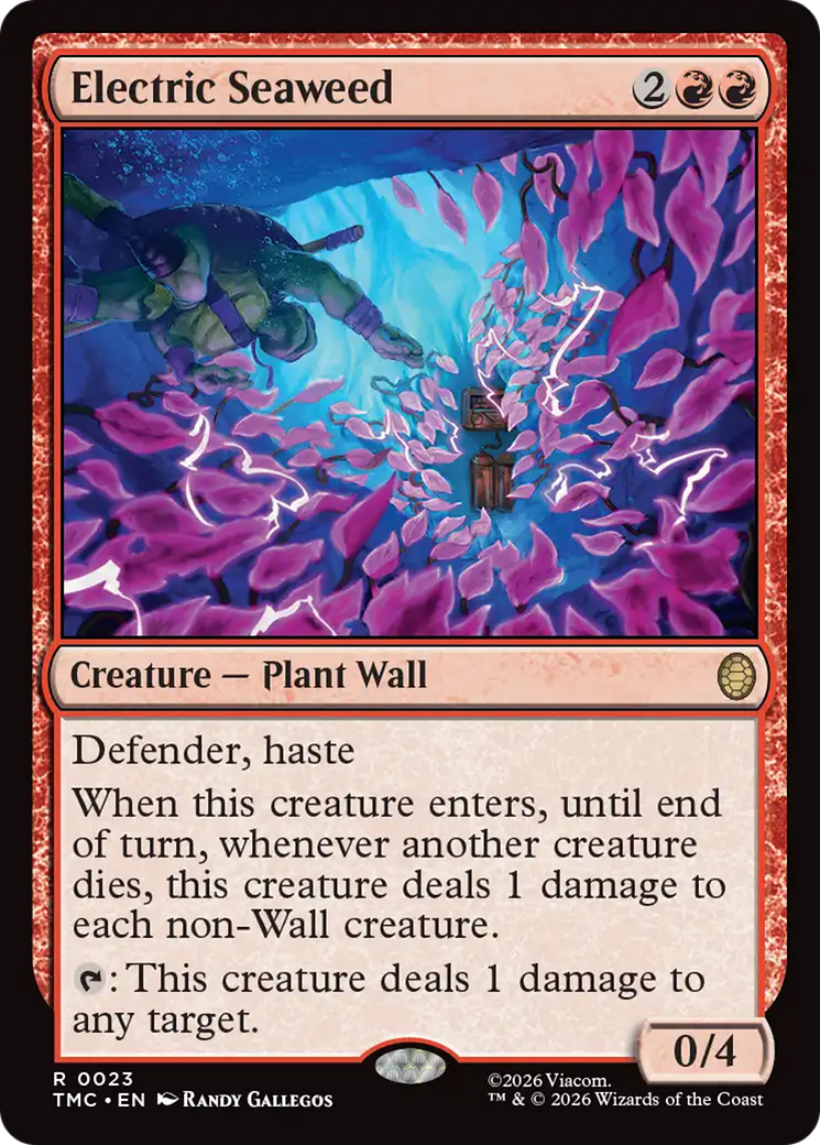 Electric Seaweed [Teenage Mutant Ninja Turtles Commander] | Clutch Gaming