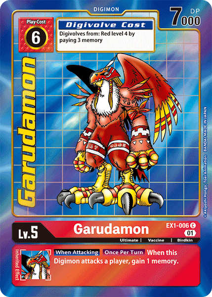 Garudamon [EX1-006] (Alternate Art) [Classic Collection] | Clutch Gaming