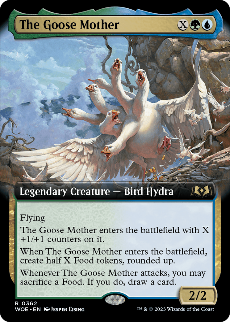 The Goose Mother (Extended Art) [Wilds of Eldraine] | Clutch Gaming