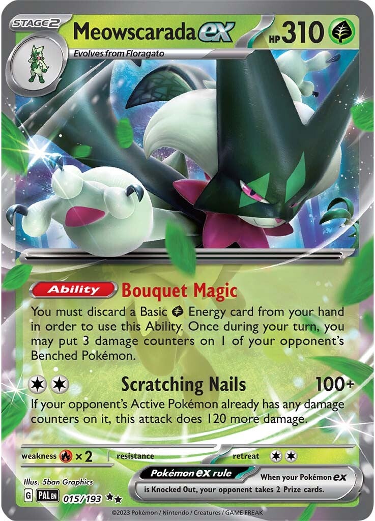 Meowscarada ex (015/193) [Scarlet & Violet: Paldea Evolved] | Clutch Gaming