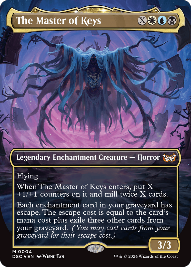 The Master of Keys (Borderless) [Duskmourn: House of Horror Commander] | Clutch Gaming