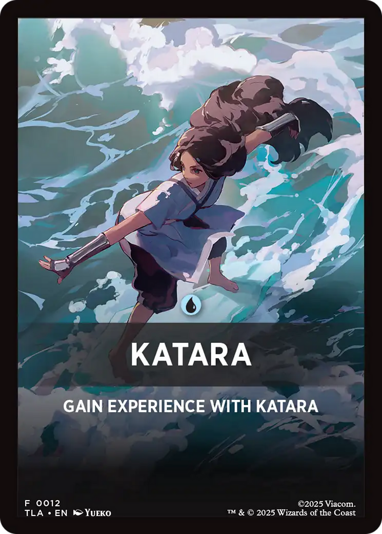 Katara Theme Card [Avatar: The Last Airbender Tokens] | Clutch Gaming