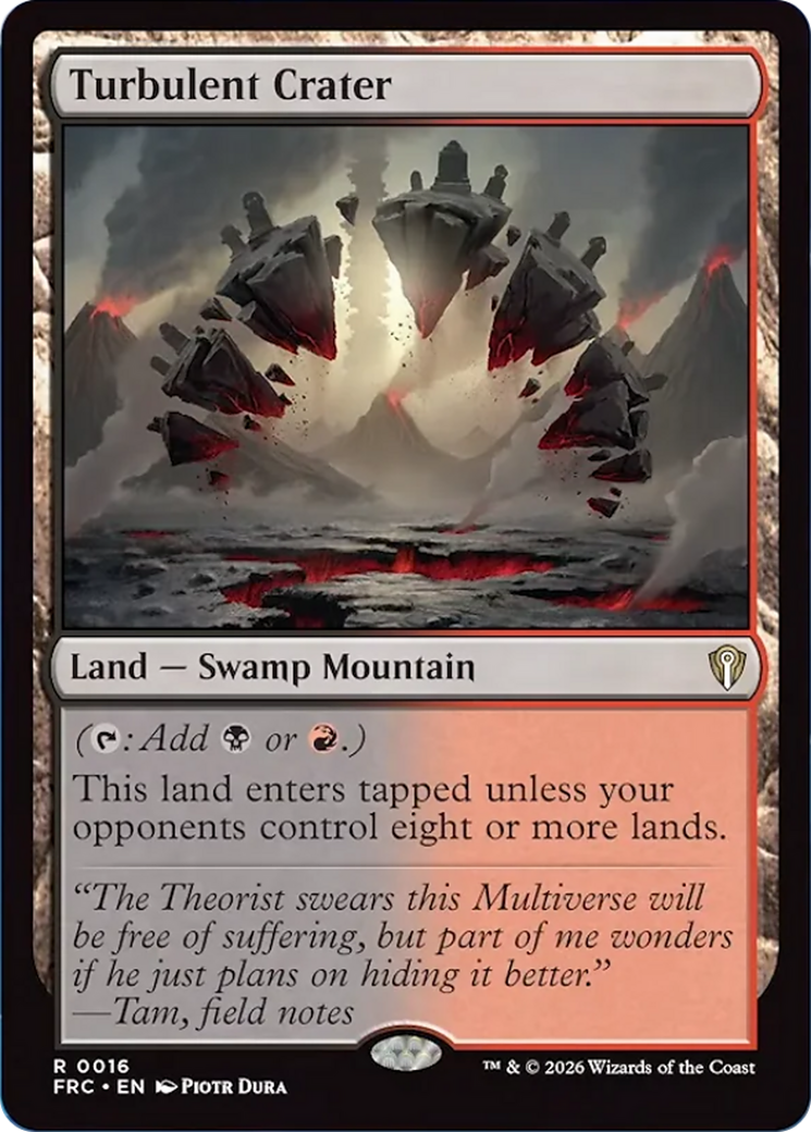 Turbulent Crater [Reality Fracture Commander] | Clutch Gaming