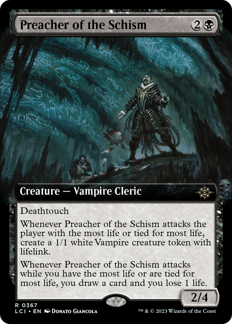 Preacher of the Schism (Extended Art) [The Lost Caverns of Ixalan] | Clutch Gaming