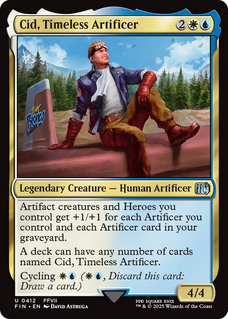 Cid, Timeless Artificer (0412) [FINAL FANTASY] | Clutch Gaming