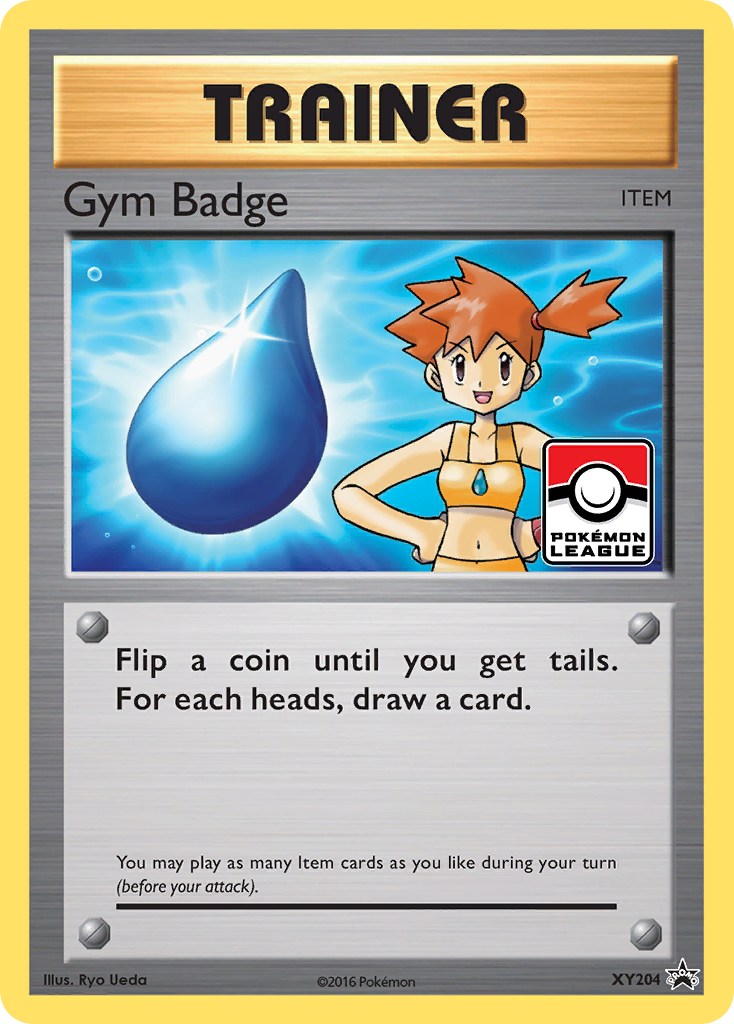 Gym Badge (XY204) (Misty) [XY: Black Star Promos] | Clutch Gaming