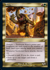 Territorial Kavu (Retro Foil Etched) [Modern Horizons 2] | Clutch Gaming