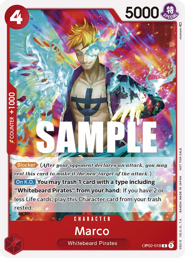 Marco (Promotion Pack 2023) [One Piece Promotion Cards] | Clutch Gaming